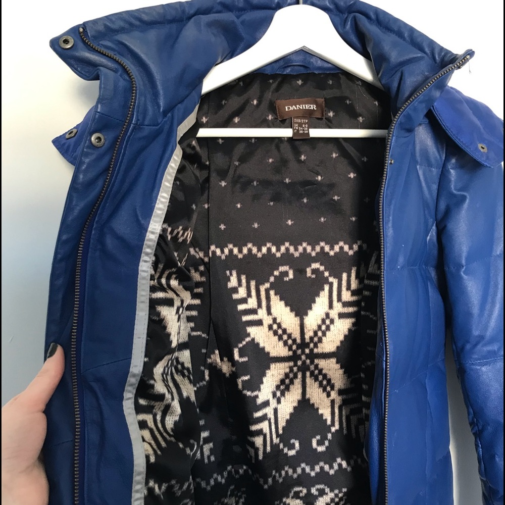 Danier Leather Down Puffer Jacket